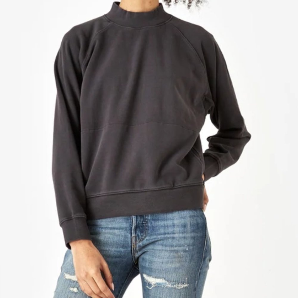 YMC Touche mock neck pocket cotton sweatshirt M/L - Picture 8 of 8